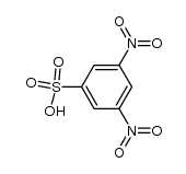 3,5-DINITROBENZENESULFONIC ACID structure