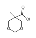 1,3-Dioxane-5-carbonyl chloride, 5-methyl- (9CI) structure