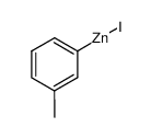 3-METHYLPHENYLZINC IODIDE Structure