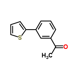 1-(3-THIOPHEN-2-YL-PHENYL)-ETHANONE结构式