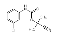 Carbamic acid,(3-chlorophenyl)-, 1-cyano-1-methylethyl ester (9CI) picture