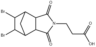 3-(5,6-二溴-1,3-二氧代辛烷氢-2H-4,7-甲氧基异吲哚-2-基)丙酸图片