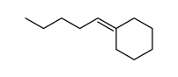 pentylidenecyclohexane结构式