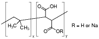 poly(isobutylene-co-maleic acid) sodiu& Structure