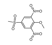 4-methylsulfinato-2,6-dinitro-anisole Structure