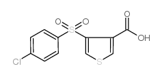 4-[(4-CHLOROPHENYL)SULFONYL]-3-THIOPHENECARBOXYLIC ACID picture