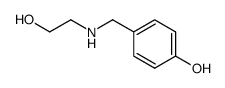 4-(((2-hydroxyethyl)amino)methyl)phenol结构式