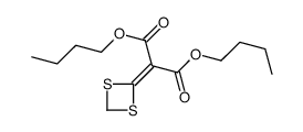 dibutyl 2-(1,3-dithietan-2-ylidene)propanedioate Structure