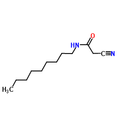 2-Cyano-N-nonylacetamide structure