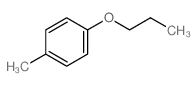 Benzene,1-methyl-4-propoxy- Structure