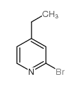 2-溴-4-乙基吡啶结构式