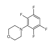 4-(2,3,5,6-tetrafluorophenyl)morpholine Structure