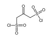 2-oxopropane-1,3-disulfonyl chloride Structure