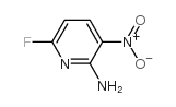 2-Amino-6-fluoro-3-nitropyridine structure