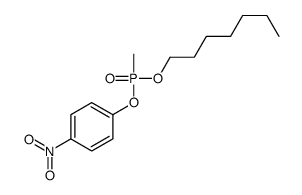 1-[heptoxy(methyl)phosphoryl]oxy-4-nitrobenzene结构式