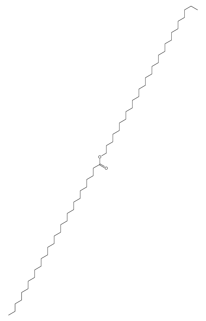 octacosyl octacosanoate Structure