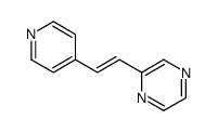 2-(2-pyridin-4-ylethenyl)pyrazine结构式