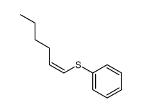 (Z)-1-n-Butyl-2-phenylthioethene Structure