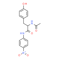 2-acetamido-3-(4-hydroxyphenyl)-N-(4-nitrophenyl)propanamide picture