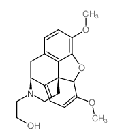 Morphinan-17-ethanol,6,7,8,14-tetradehydro-4,5-epoxy-3,6-dimethoxy-, (5a)- (9CI) picture