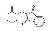 2-[(2-oxocyclohexyl)methyl]isoindole-1,3-dione结构式