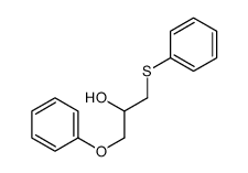 1-phenoxy-3-phenylsulfanylpropan-2-ol Structure