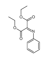 diethyl 2-phenyliminopropanedioate Structure