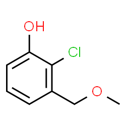 m-Cresol,2-chloro--alpha--methoxy- (3CI) structure