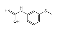 [3-(methylsulfanyl)phenyl]urea结构式