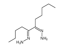 5-hydrazinylideneundecan-6-ylidenehydrazine结构式