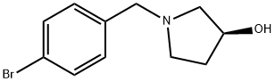 3-Pyrrolidinol, 1-[(4-bromophenyl)methyl]-, (3S)- picture