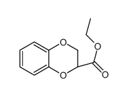 1,4-Benzodioxin-2-carboxylic acid, 2,3-dihydro-, ethyl ester, (2S)- Structure