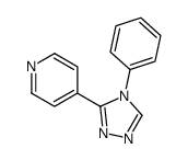 4-(4-phenyl-1,2,4-triazol-3-yl)pyridine Structure