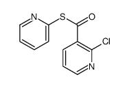 S-pyridin-2-yl 2-chloropyridine-3-carbothioate结构式