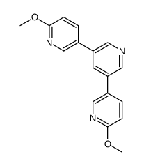 3,3':5',3''-Terpyridine, 6,6''-dimethoxy Structure