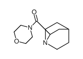 1-azabicyclo[2.2.2]octan-2-yl(morpholin-4-yl)methanone Structure