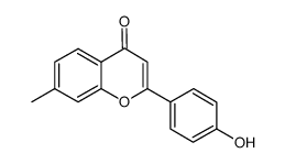 7-methyl-4'-hydroxyflavone Structure