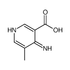 Nicotinic acid, 4-amino-5-methyl- (6CI) structure