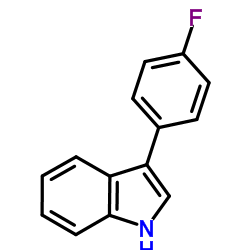 3-(4-氟苯基)吲哚图片