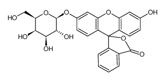 FLUORESCEIN MONO-BETA-D-GALACTOPYRANOSIDE structure