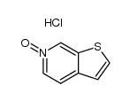 thieno[2,3-c]pyridine 6-oxide hydrochloride Structure