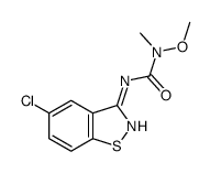 3-(5-chloro-1,2-benzothiazol-3-yl)-1-methoxy-1-methylurea Structure