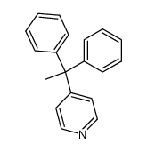 4-(1,1-diphenylethyl)pyridine结构式