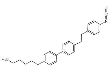 4-HEXYL-4'-[2-(4-ISOTHIOCYANATOPHENYL)ETHYL]-1,1'-BIPHENYL Structure