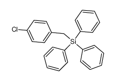 (4-Chlor-benzyl)-triphenyl-silan结构式