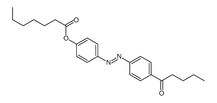 [4-(4-pentanoylphenyl)diazenylphenyl] heptanoate picture