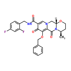 (4R,12aS)-N-[(2,4-Difluorophenyl)methyl]-3,4,6,8,12,12a-hexahydro-4-methyl-6,8-dioxo-7-(phenylmethoxy)-2H-pyrido[1',2':4,5]pyrazino[2,1-b][1,3]oxazine-9-carboxamide picture