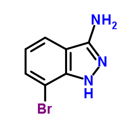 7-Bromo-1H-indazol-3-amine Structure