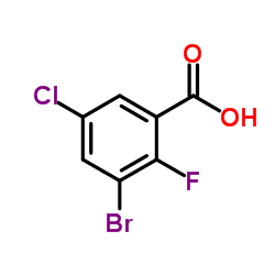 3-broMo-5-chloro-2-fluoro-benzoic acid picture