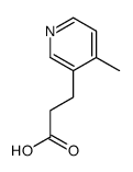 3-Pyridinepropanoicacid,4-methyl-(9CI) structure